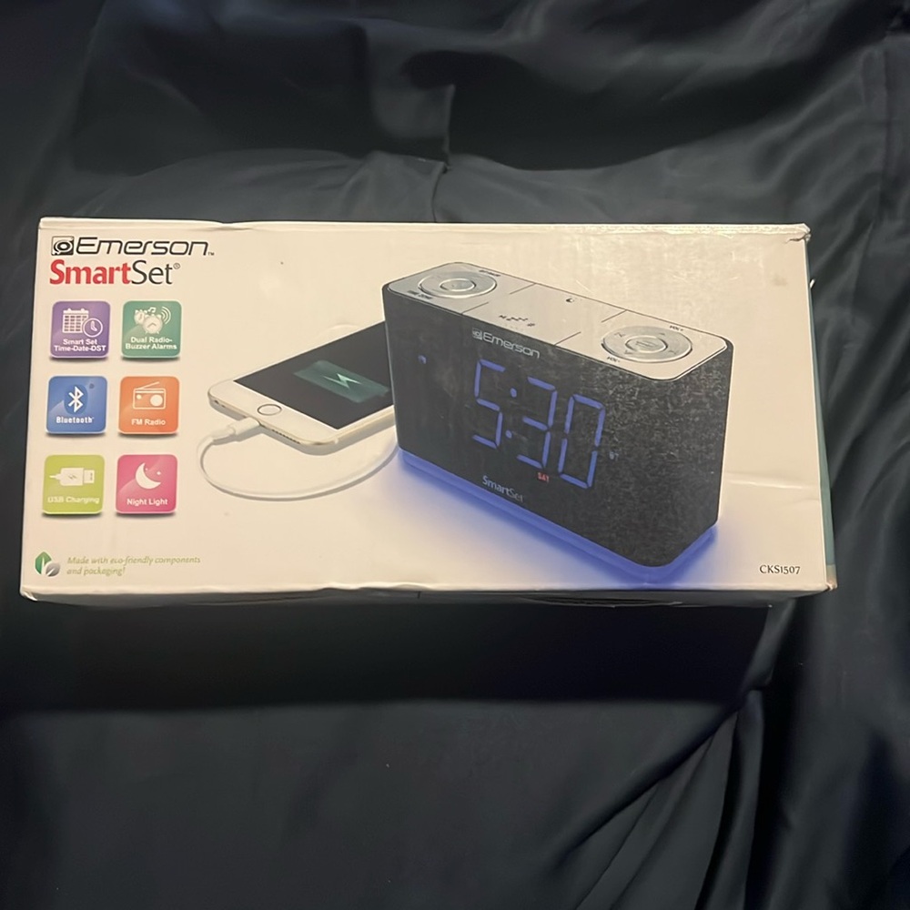 Emerson alarm clock